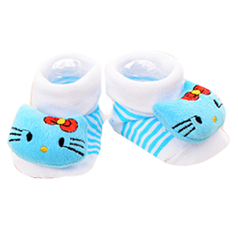 Baby Kid Unisex Striped Letters Cartoon Print Accessories Socks Wholesale 757110772