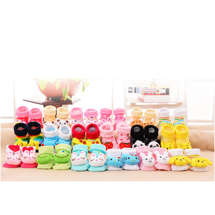 Baby Kid Unisex Striped Letters Cartoon Print Accessories Socks Wholesale 757110772