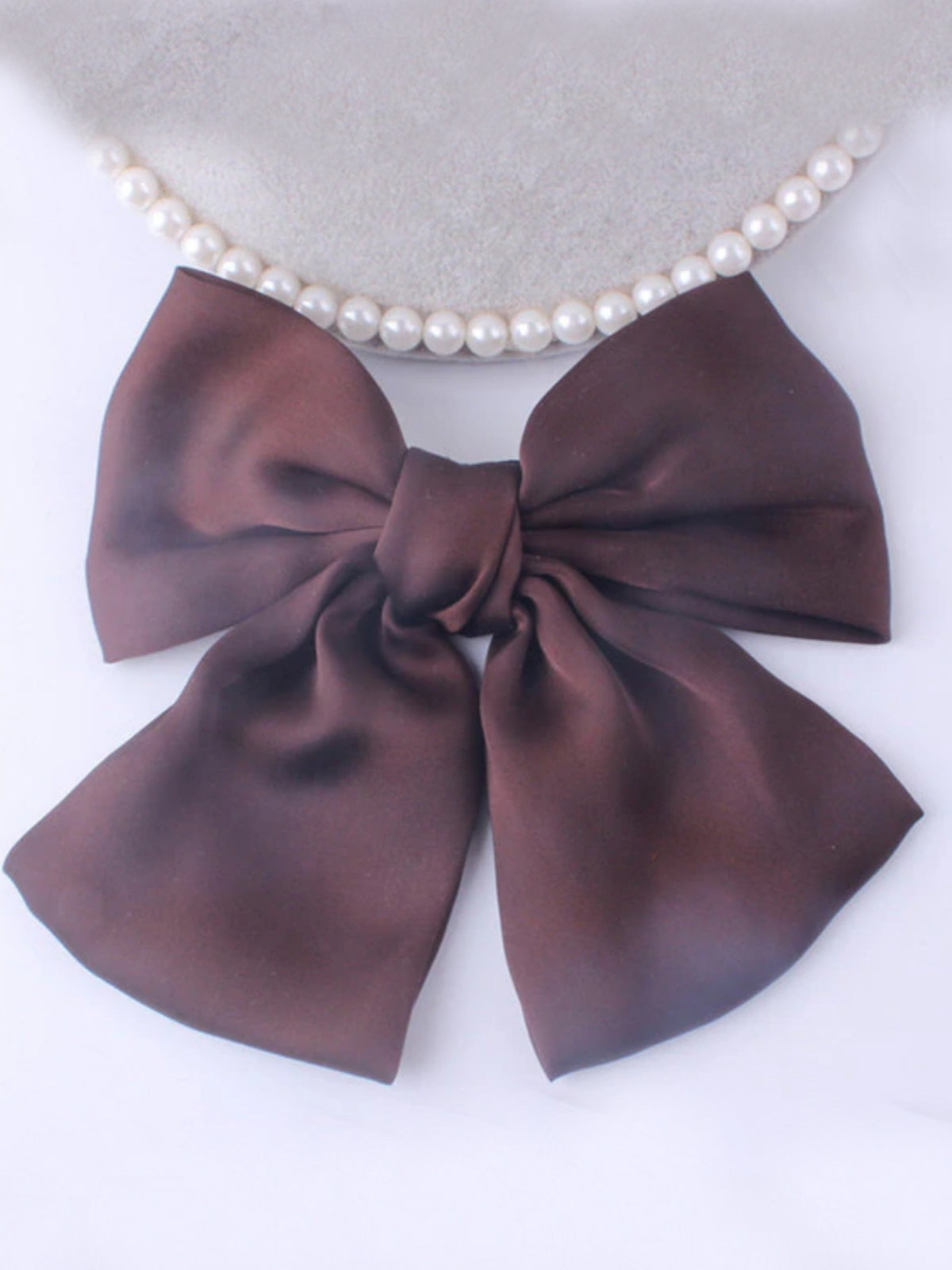 She's Sophisticated Satin Hair Bow