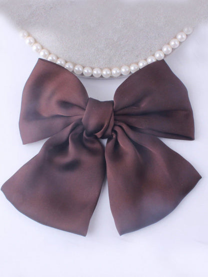 She's Sophisticated Satin Hair Bow