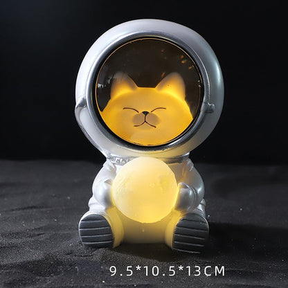 Resin Galaxy Astronaut Creative Home Desktop