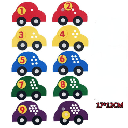 Wholesale Children's Puzzle Figure Cloth TOY