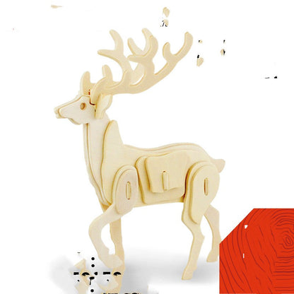 Educational 3D Wooden Puzzles for Children on Netflix