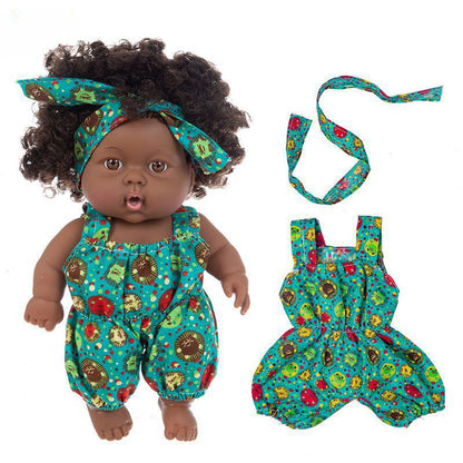 Wholesale Simulation Doll 8-inch African Black Doll Cute Doll