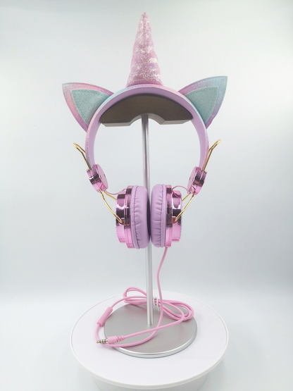 Shimmer Unicorn Beats Wired Headset