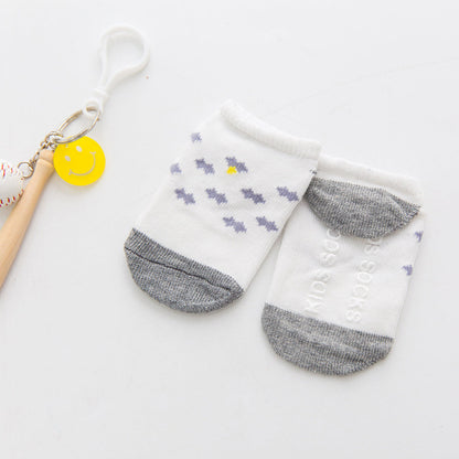 Baby Kid Unisex Letters Leopard Animals Print Accessories Sock