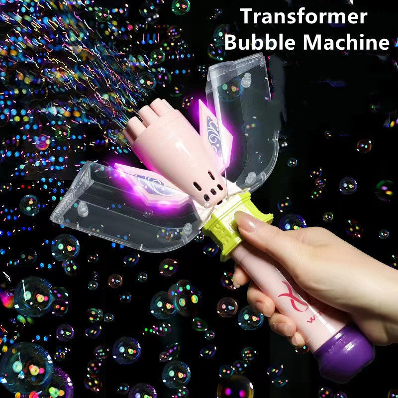 Transforming Gatling Bubble Gun