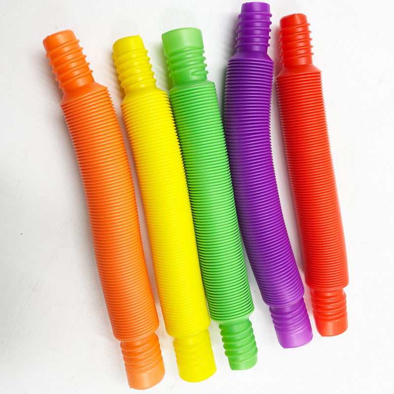 Flexible Sensory Tube Toy for Creative Play and Development