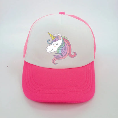 Girls Unicorn Head Hat