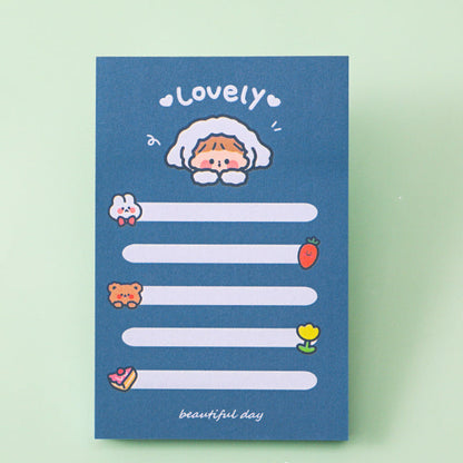 Cute Little Bear Paper Convenience Stickers