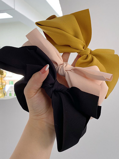 Silk Big Bow Headband