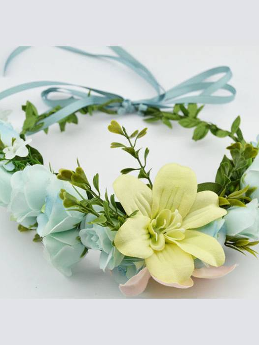 Girls Midsummer Nights Flower Halo