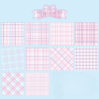 Paper Grid Convenience Stickers