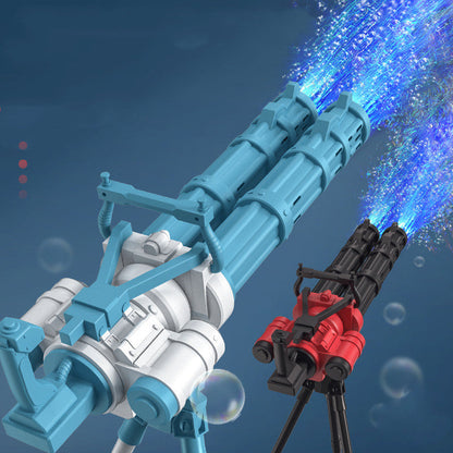 Super Big Double-Tube Bubble Gun Machine