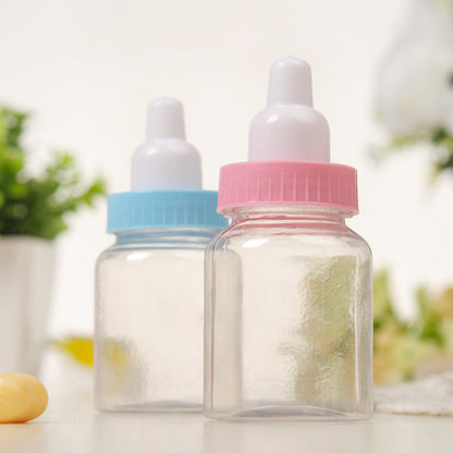 12PCS Small Milk Bottles Candy Boxes Plastic Boxes