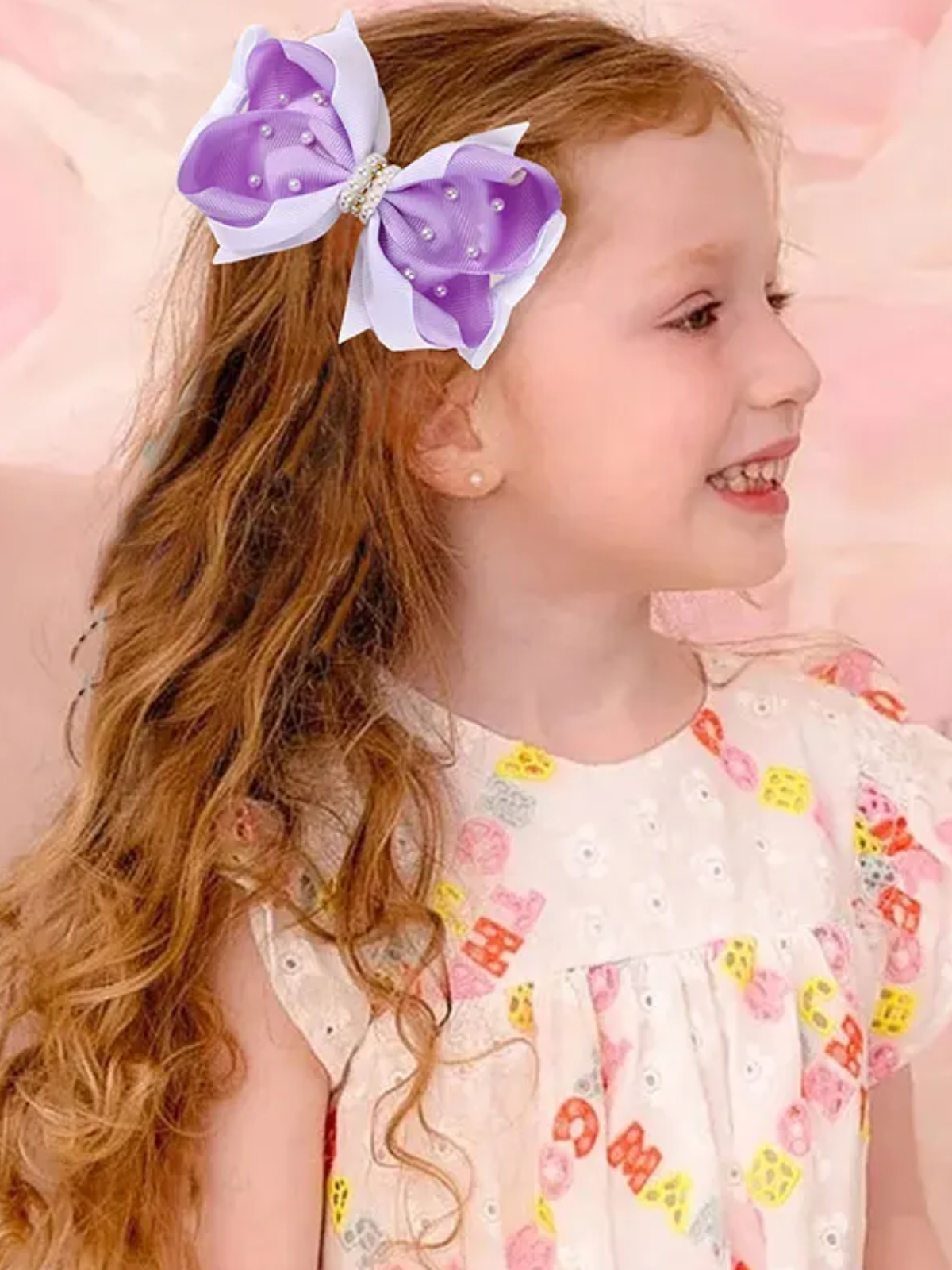Glowing With Grace Pearl Bow Hair Clip