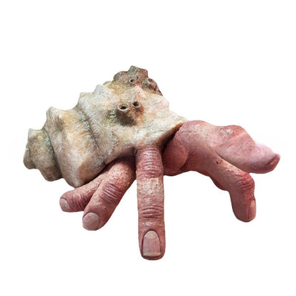 Finger Parasitic Crab Resin Ornaments