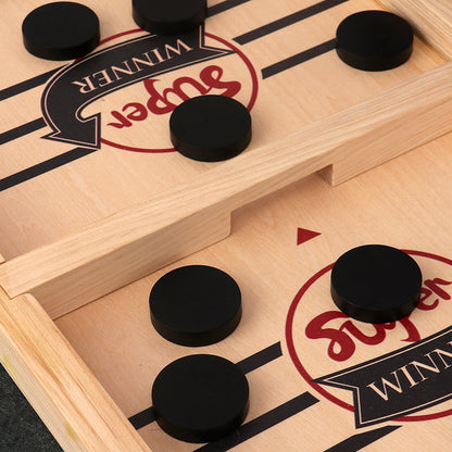 Interactive Wooden Chess Set for Parent-Child Educational Fun