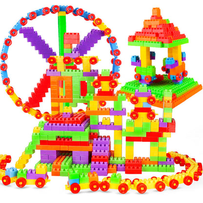 Educational Large Particle Building Blocks for Children