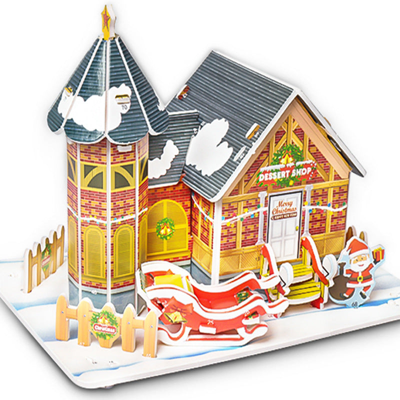 Three-dimensional Paper Puzzle Educational Toys for Kindergarten
