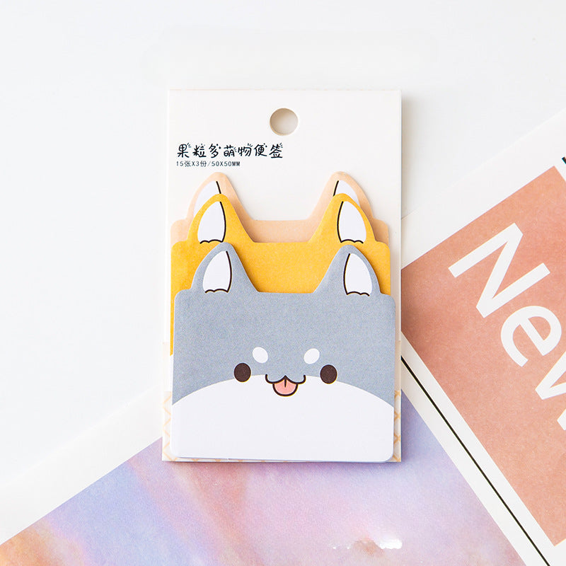 Cartoon Special-shaped Creative Sticky Notes Message Note Paper