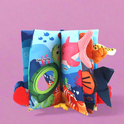 PC Baby Sensory Development Cognitive Tail Cloth Book