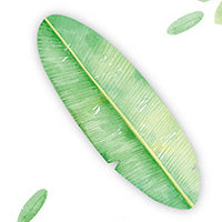 Paper Simulation Leaf Convenience Stickers