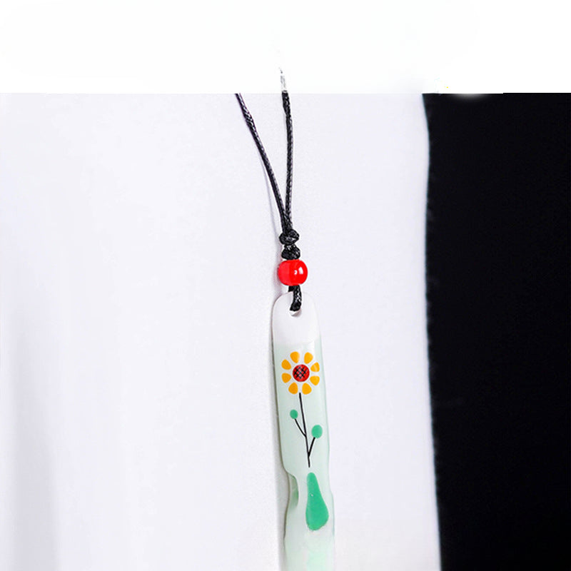 Wholesale Cute Ceramic Whistle Crafts