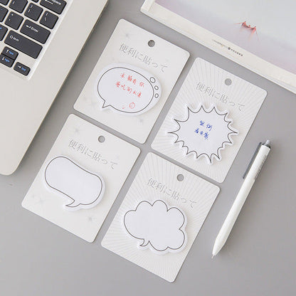 Paper Creative Simple Dialog Series Sticky Notes