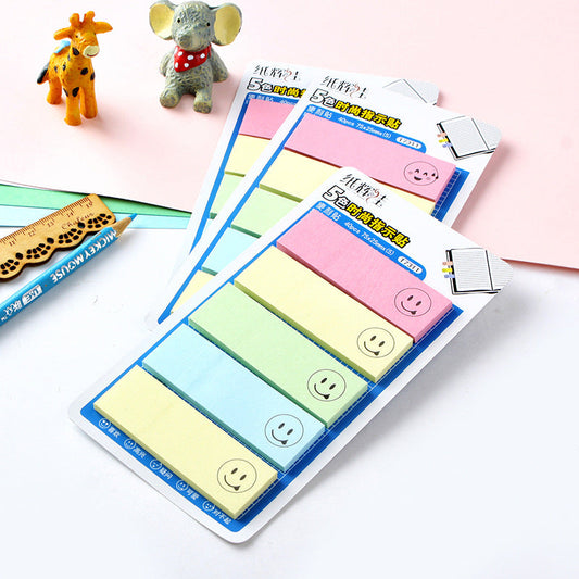 Cute Colored Tearable Paper Convenience Stickers