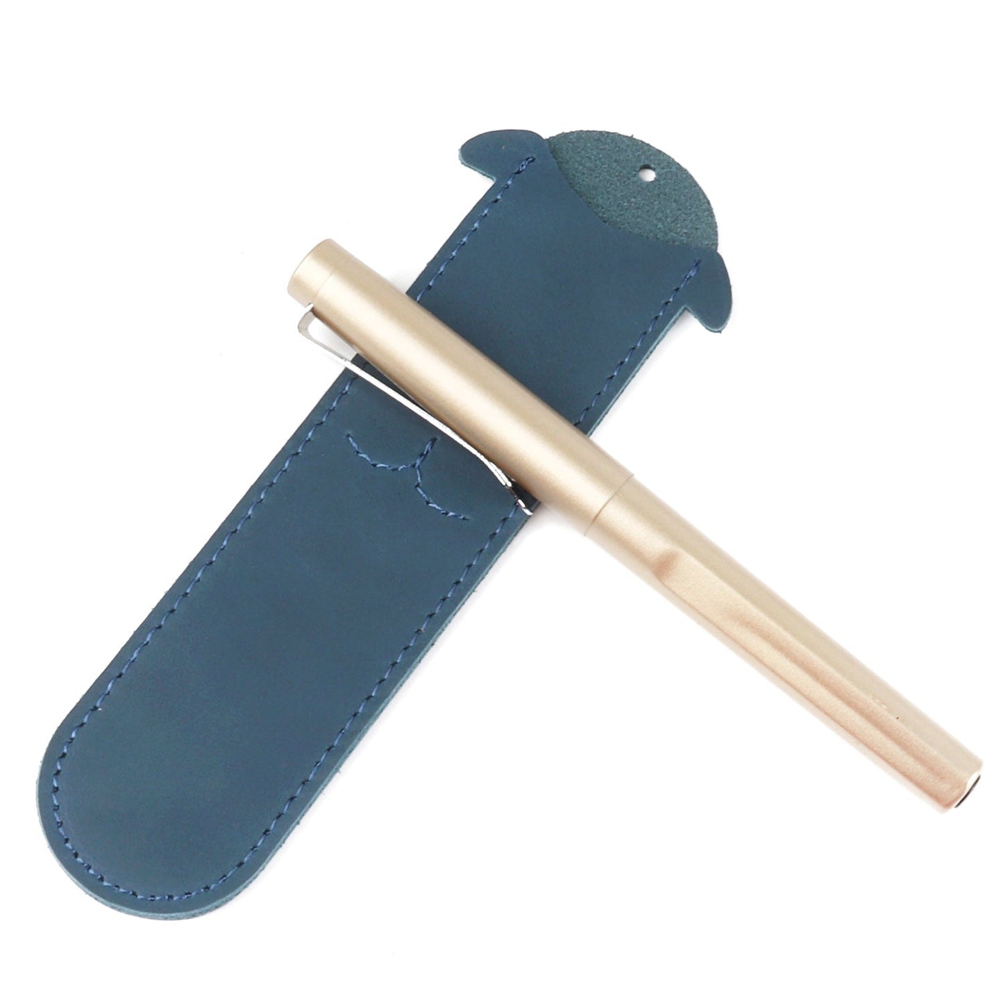 Leather Creative Pen Protective Cover