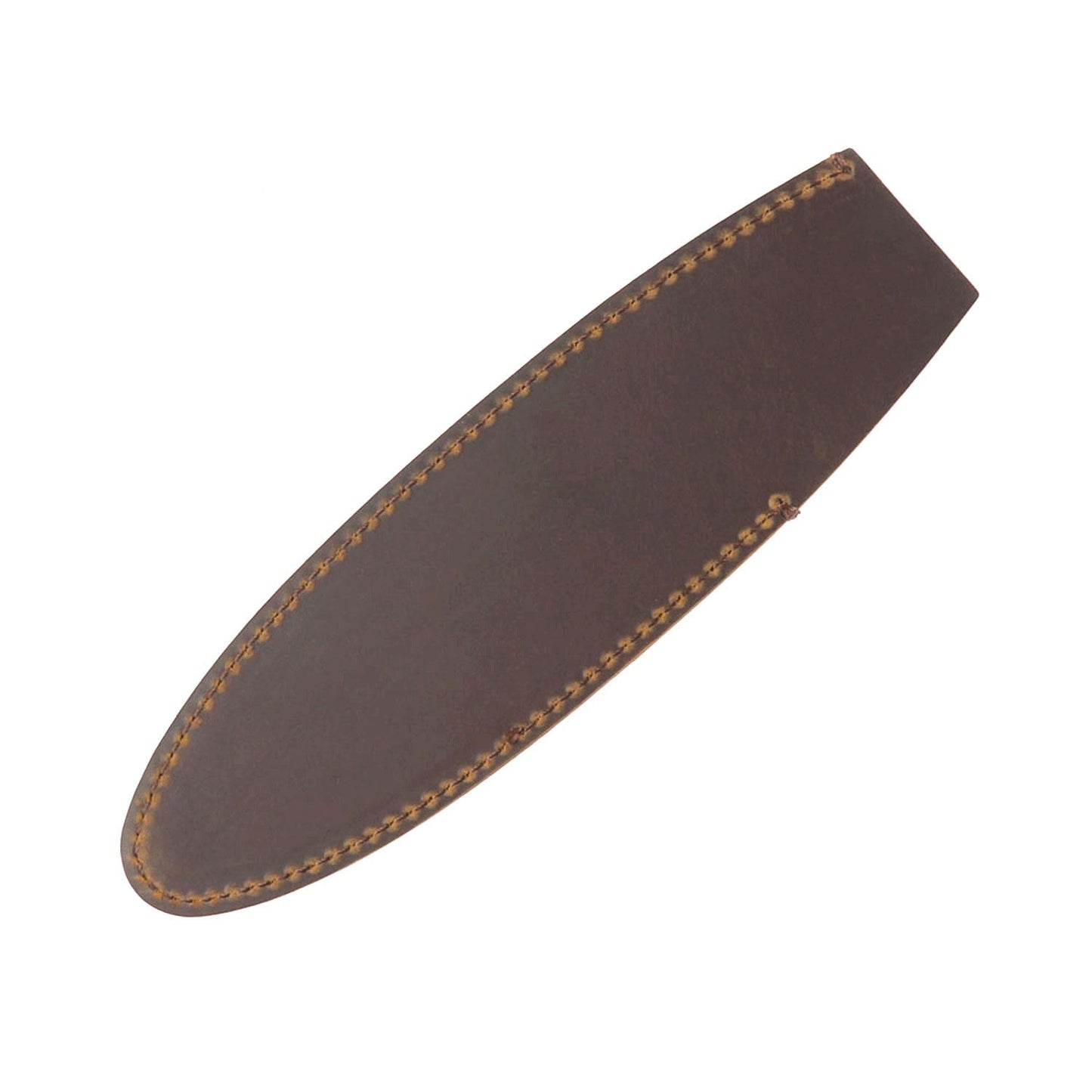 Header Cowhide Single Support Steel Pen Leather Case