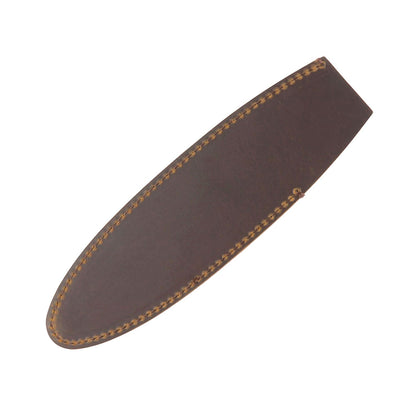 Header Cowhide Single Support Steel Pen Leather Case