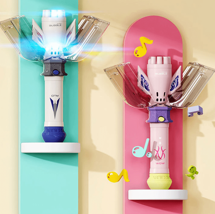 Transforming Gatling Bubble Gun