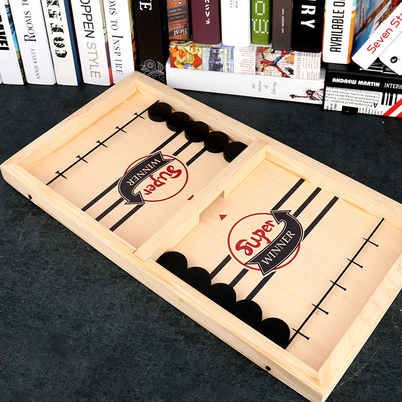 Interactive Wooden Chess Set for Parent-Child Educational Fun