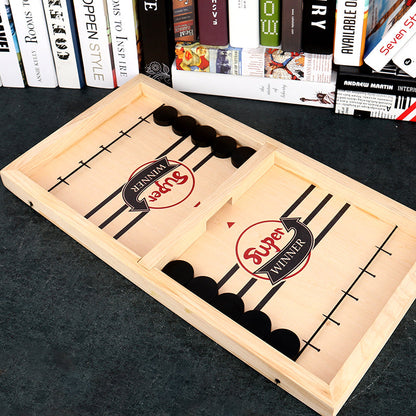 Interactive Wooden Chess Set for Parent-Child Educational Fun