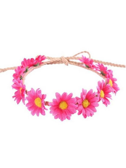 Girls Daisy Flower Halo