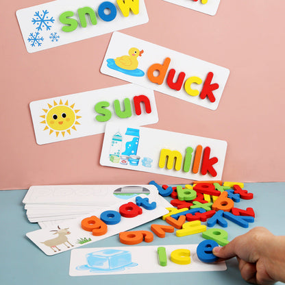 Interactive Spelling and Word Recognition Toy for Preschoolers