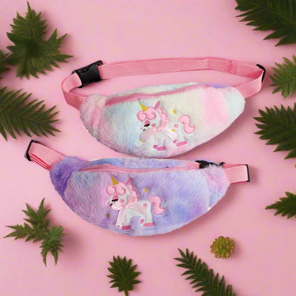 Fluffy Unicorn Children's Fanny Pack