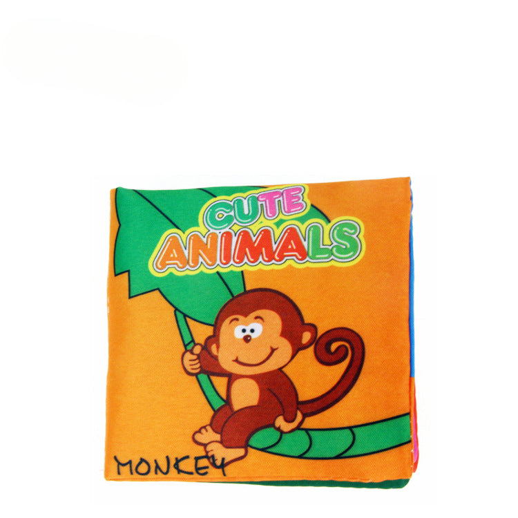 Baby English Phonetic Paper Palm Cloth Book Early Education