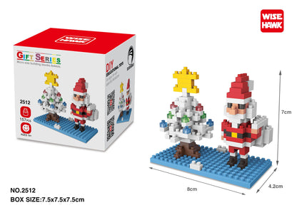 Christmas ABS Mini Diamond Small Particle Building Blocks