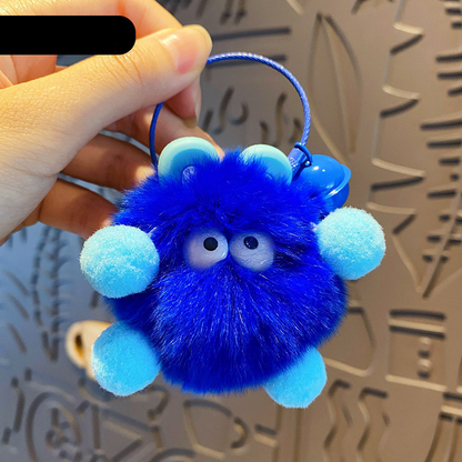 Cartoon Fur Ball Keychain