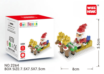Christmas ABS Mini Diamond Small Particle Building Blocks