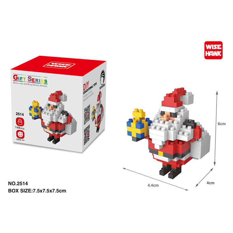 Christmas ABS Mini Diamond Small Particle Building Blocks