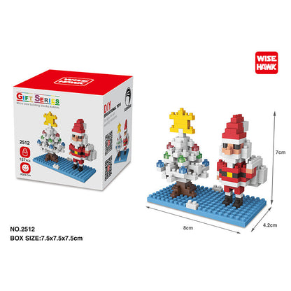 Christmas ABS Mini Diamond Small Particle Building Blocks