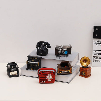 Resin Phone Camera Nostalgic Mini Trinkets