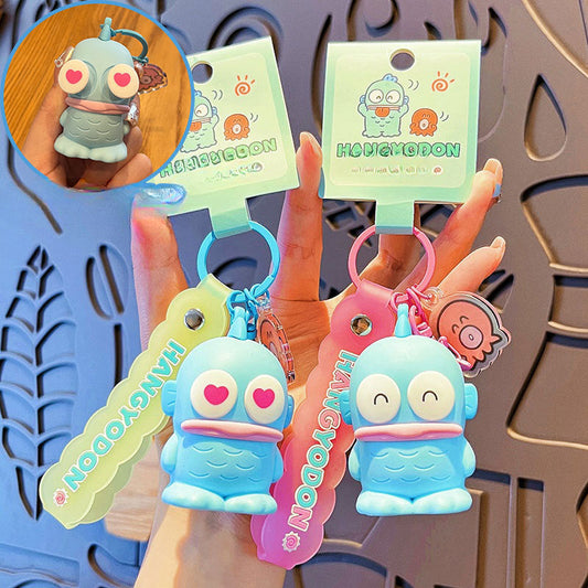 Wholesale Cartoon Cute Fish PVC Soft Glue Keychain Creative Keychain ACCVIP-KC-HangLi006