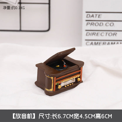 Resin Phone Camera Nostalgic Mini Trinkets