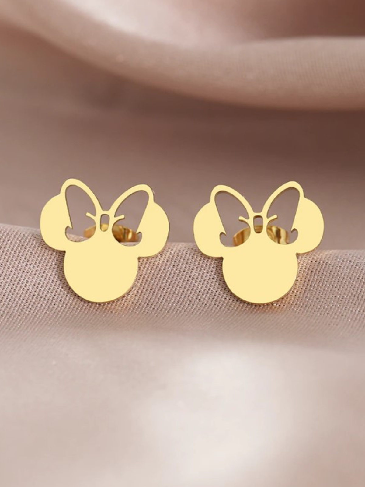 Little Ears Cartoon Mouse Stud Earrings