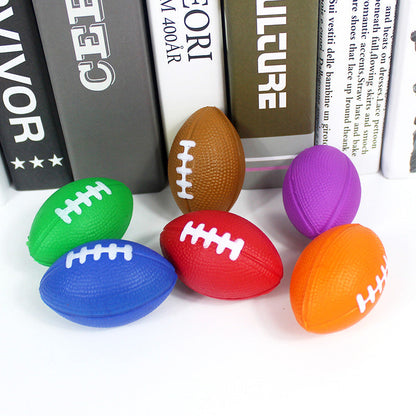 Small Mini PU Football Stress Relief Toys 12pcs